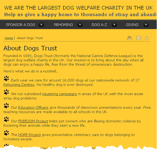 About Dogs Trust