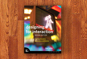Book cover: Designing for Interaction