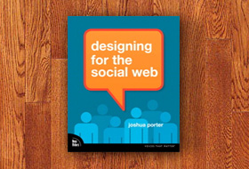 Book cover: Designing for the Social Web