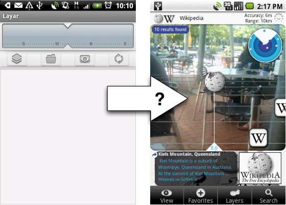 Layar Reality Browser