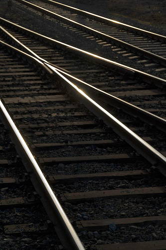 Train tracks photo by Eirik Refsdal