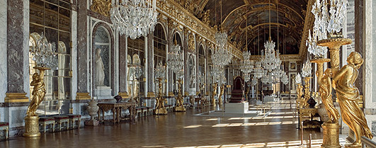 Louis XIV’s Hall of Mirrors at Versailles