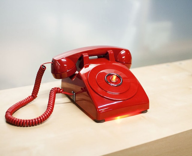 The red phone.