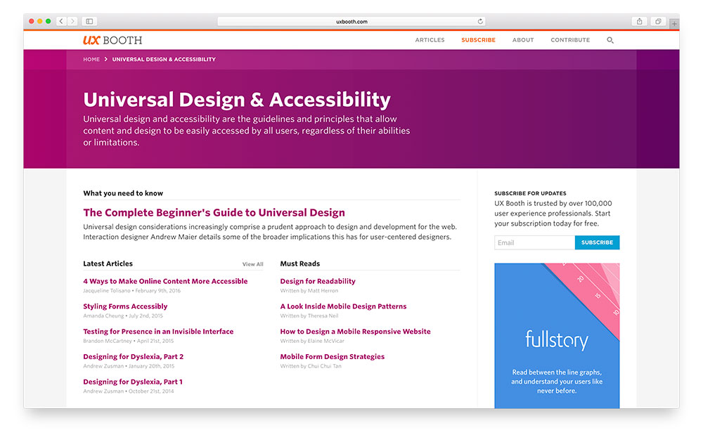 New Category Page Design