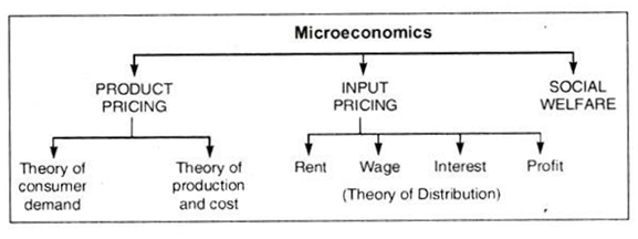 High level diagram of microeconomics